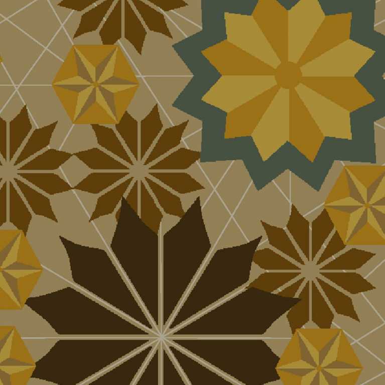 1308048017 Desenli Proje Halısı