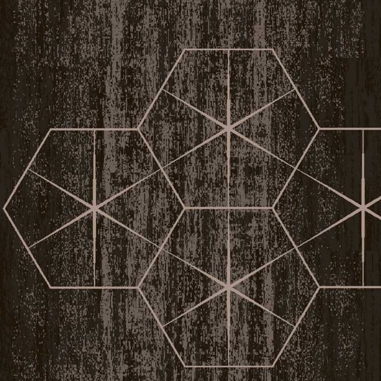 1406068027 Kahverengi Desenli Proje Halısı