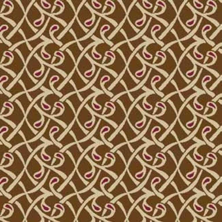 OS 10 081 Kahverengi Desenli Otel Halısı