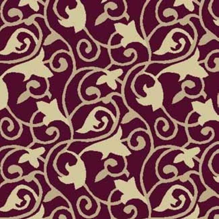 OS 11 054 - 01 Bordo Desenli Otel Halısı