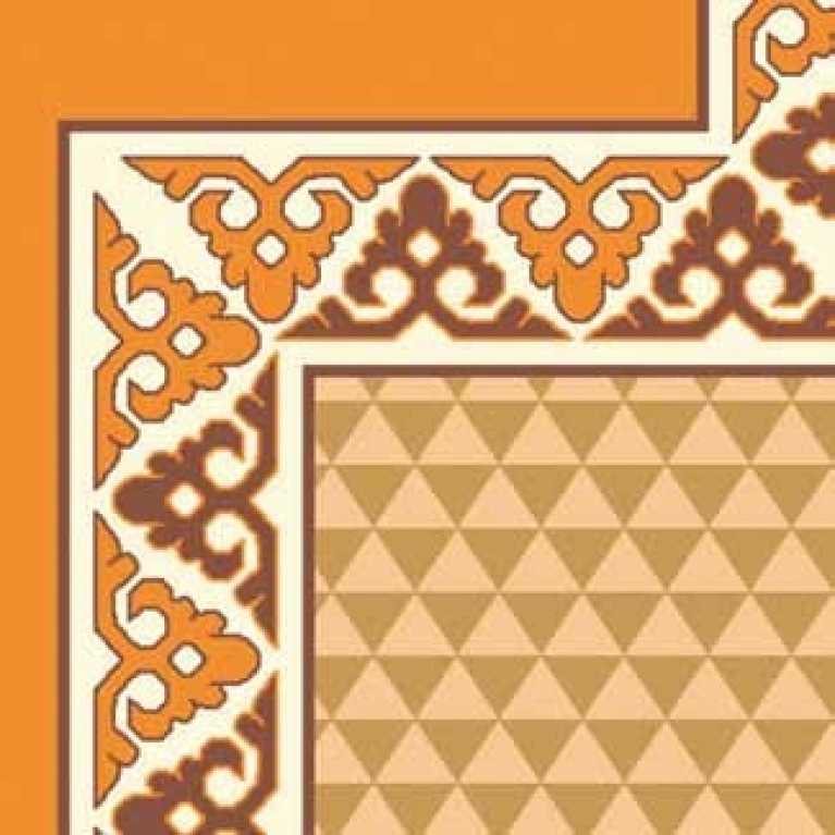 S07 026 - 03 Turuncu Otel Halısı