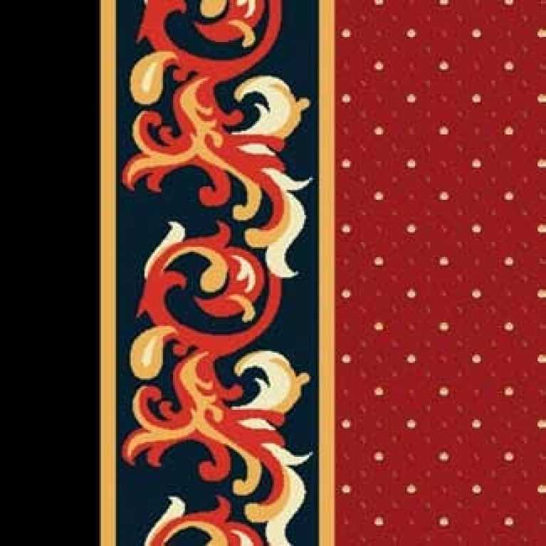 S08 254 - 10 Renkli Desenli Hotel Halısı 