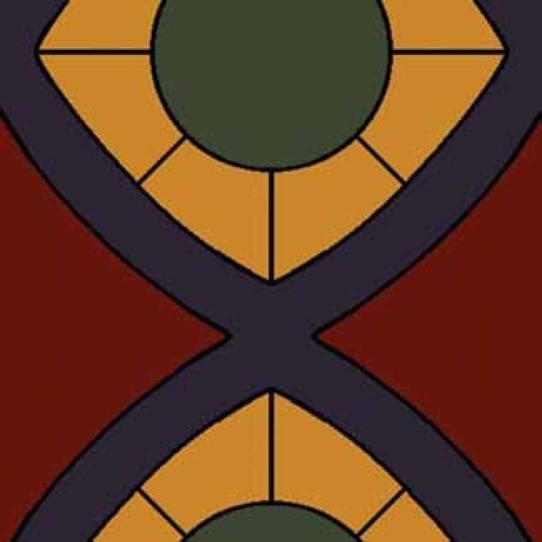 S08 302 - 01 Bordo Desenli Hotel Halısı