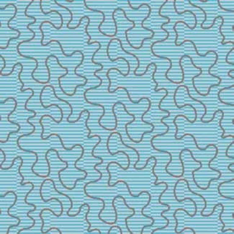 S09 046 - 04 Açık Mavi Desenli Hotel Halısı