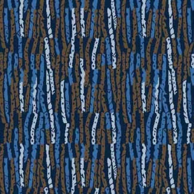 S10 079 - 04 Lacivert Desenli Hotel Halısı