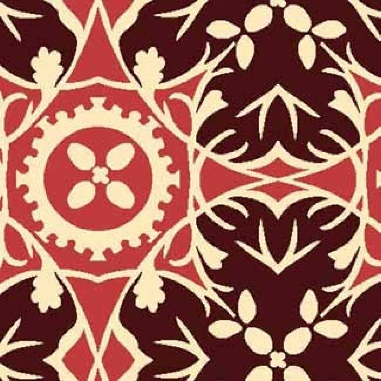 Samur SD (178) Bordo Desenli Otel Halısı