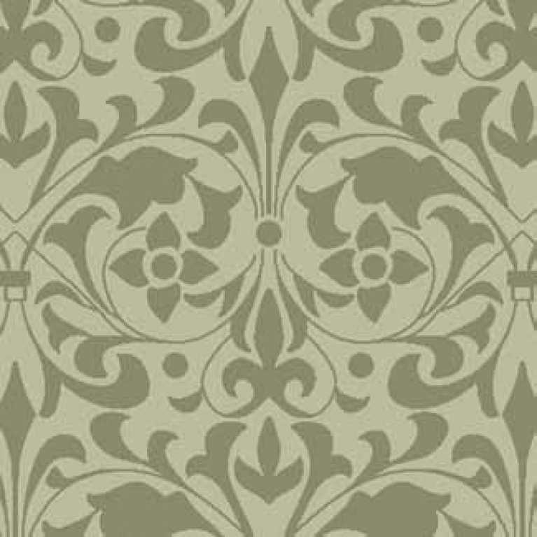 Samur SD (233) Yeşil Desenli Otel Halısı