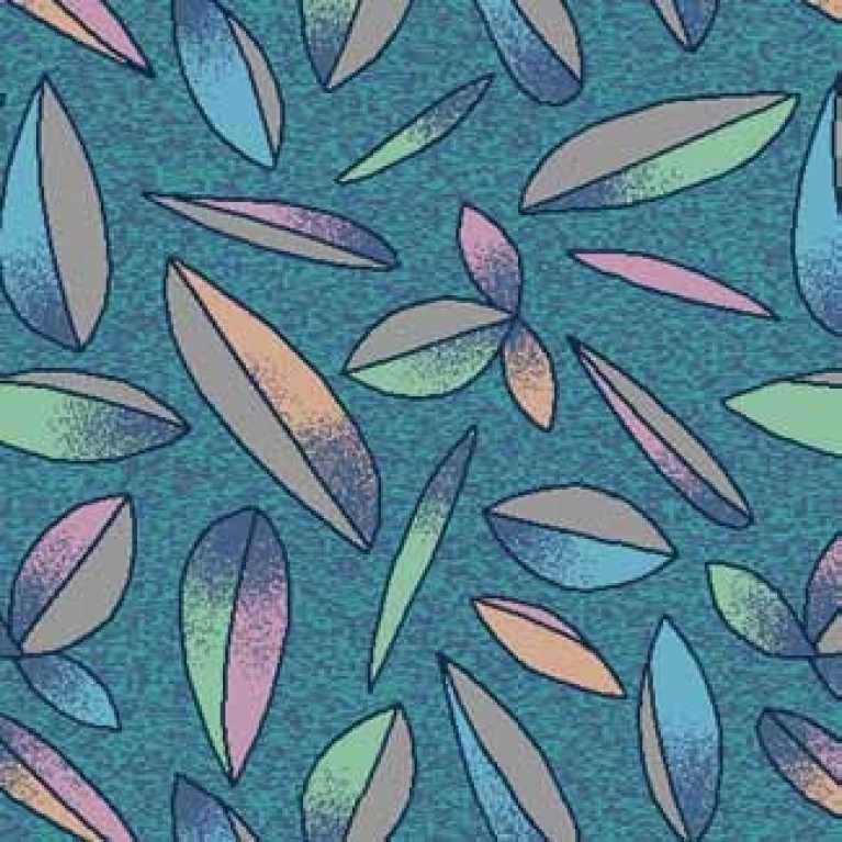 Samur SD (235) Turkuaz Desenli Otel Halısı