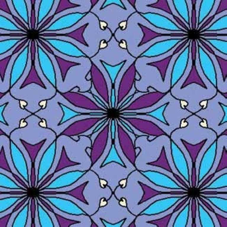 Samur SD (253) Turkuaz Desenli Otel Halısı