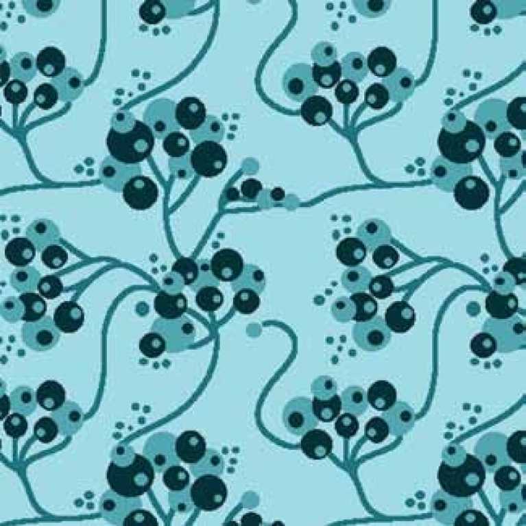 Samur SD (297) Turkuaz Desenli Otel Halısı