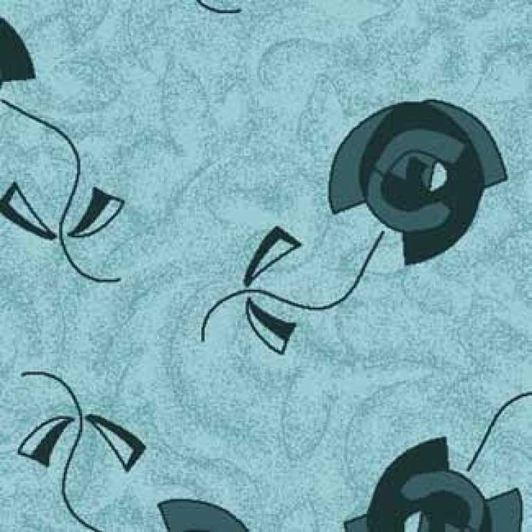 Samur SD (314) Mavi Desenli Otel Halısı