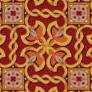 OS 08 159 - 09 Bordo Desenli Otel Halısı