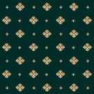 OS 11 064 - 05 Yeşil Desenli Otel Halısı