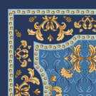 OS 11 096 - 07 Turkuaz Desenli Otel Halısı