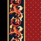 S08 254 - 10 Renkli Desenli Hotel Halısı 