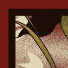 S11 044 - 01 Bordo Desenli Hotel Halısı