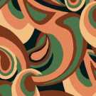 Samur SD (107) Renkli Desenli Otel Halısı