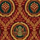 Samur SD (325) Bordo Desenli Otel Halısı